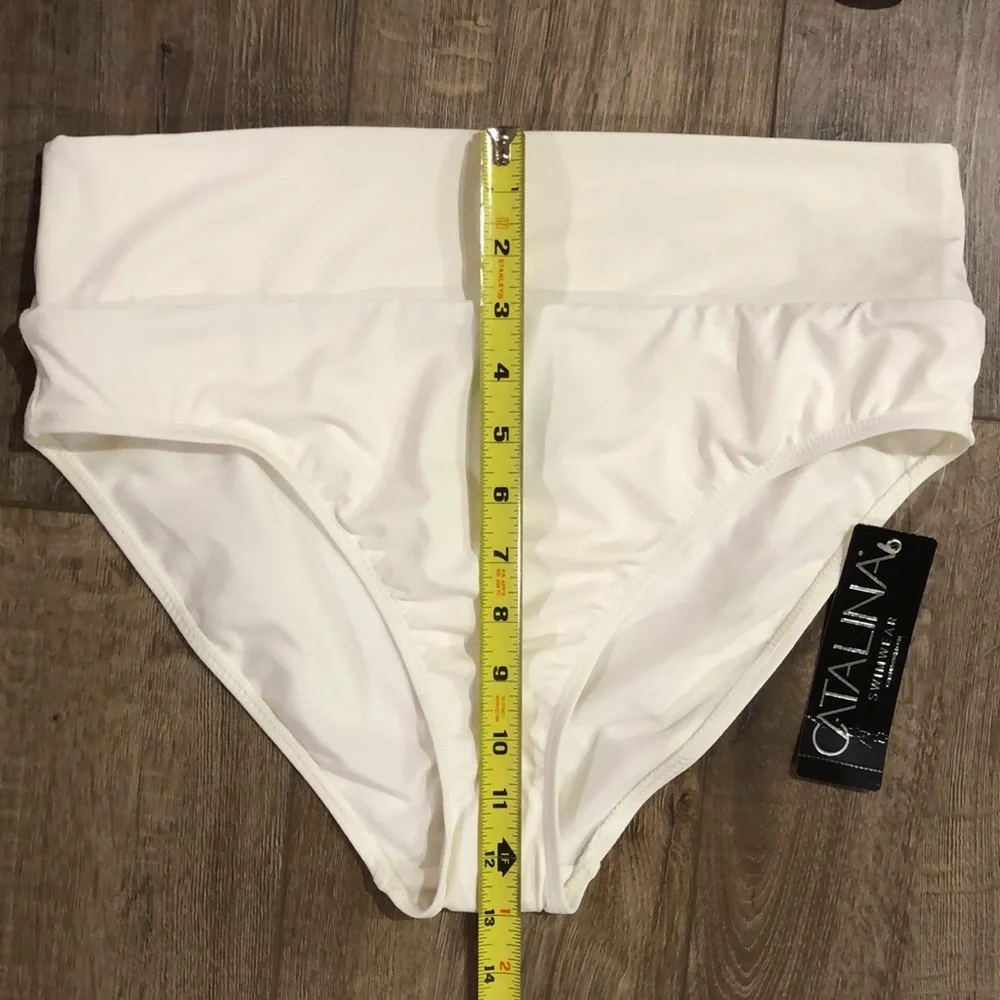 NWT! - CATALINA SWIMWEAR Cream & Gold Bikini Set